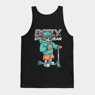 ScooterBear - Beastly Streetwear Tank Top